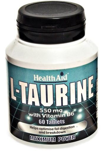 HealthAid L-Taurine Amino Acid 60 Tablets