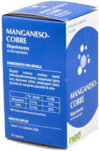 Manganese and Copper Microgranules 50 Capsules