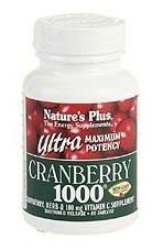 NaturesPlus Herbal Actives Ultra Cranberry 60 tablets 1000 mg