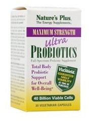 NaturesPlus Ultra Probiotic for Vegetarians 30 Capsules