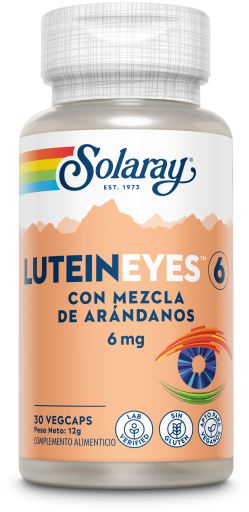 Solaray Lutein Eyes 6mg 30 Capsules