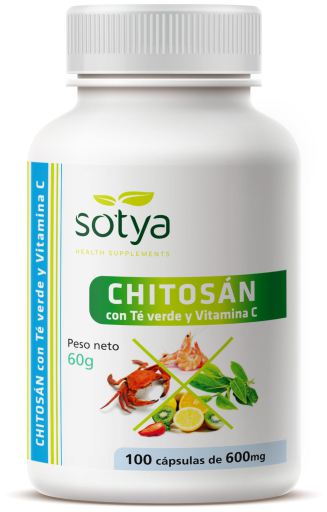 Sotya Chitosan Green Tea and Vitamin C 100 capsules