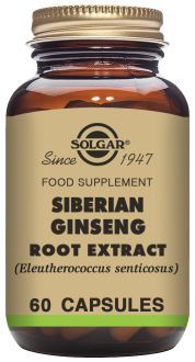 Siberian Ginseng Eleutherococcus Root 60 Capsules