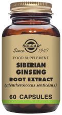 Siberian Ginseng Eleutherococcus Root 60 Capsules