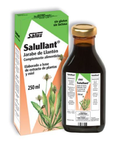 Salus Salullant plantain expectorant syrup 250 milliliters
