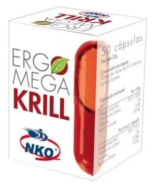 Ergonat Ergomega Krill 50 Capsules