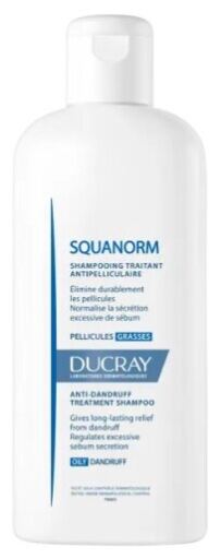 Ducray Squanorm Anti-Dandruff Shampoo for Oily Skin 200 ml