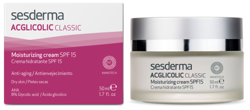 Sesderma Acglicolic Classic Moisturizing Cream SPF 15 50 ml