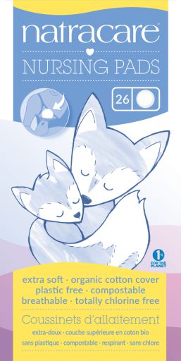 Natracare Absorbent Discs for Breastfeeding 26 Units