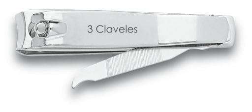 Nail clipper with file 8 cm