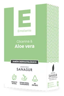Sanasur Glycerin and Aloe Vera Soap 100 gr