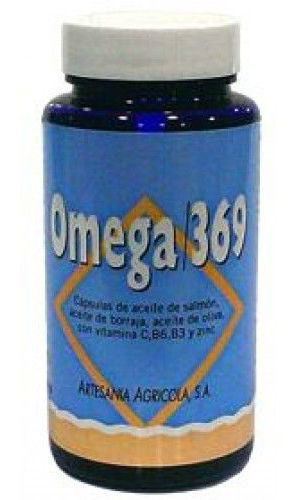 Artesania Agr&iacute;cola Omega 369 (Salmon+Borage+Olive) 330 Capsules
