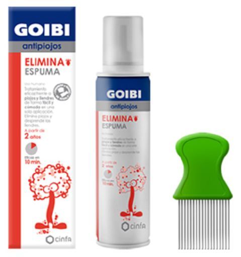 Goibi Parasite Foam 125ml + Lice Comb