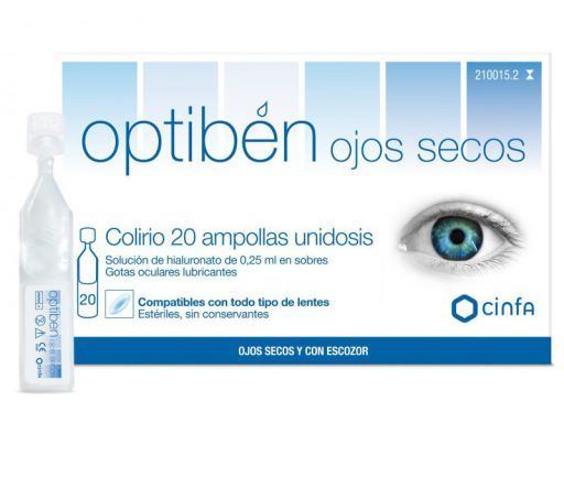 Cinfa Optiben Gts Ocular 20 Single-Dose Ampoules