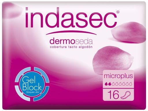 Indasec Dermoseda Micro Plus Compresses 16 units
