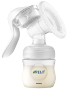 Manual Breast Pump with Bottle