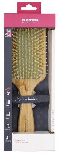 Beter Oak wood paddle cushion brush