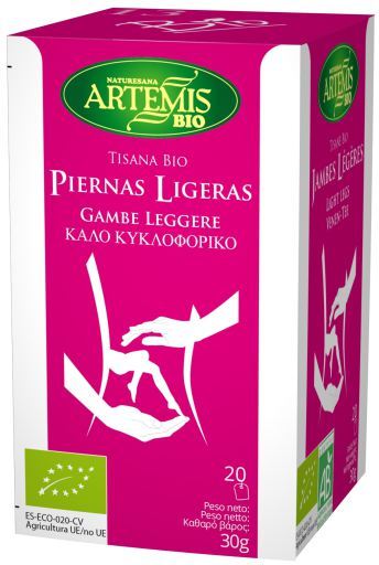 Herbes del Mol&iacute; Light Legs Organic Tisanes 20 Units