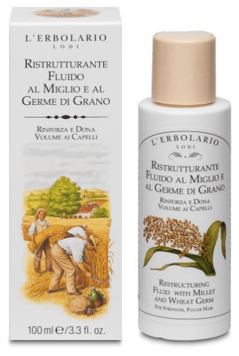L'Erbolario Restructuring Fluid with Millet and Wheat Germ 100 ml