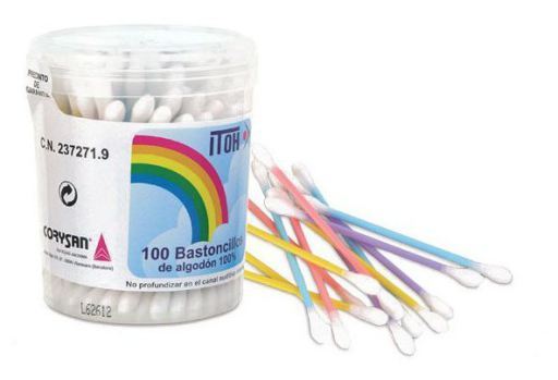 Corysan Itoh Cotton Swabs Box 100 Units
