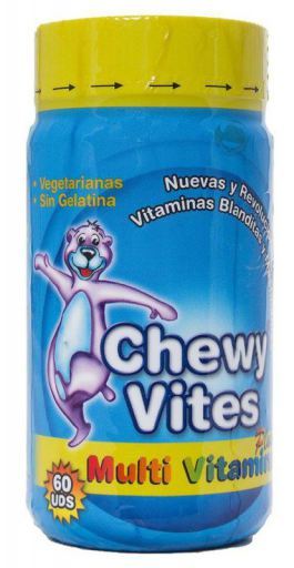 Chewy Vites Multivitamins Plus Bottle 60 Units