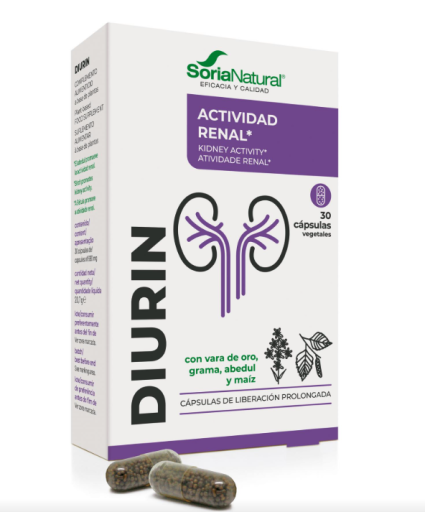 Soria Natural Diurin 30 Capsules
