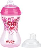 ergonomic cup decorated 300ml Click It lidded