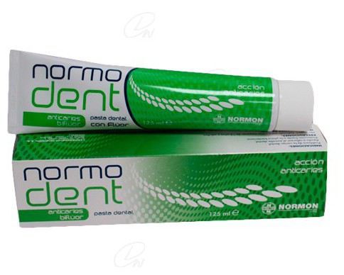 Normodent Anticaries Bifluor Paste 125Ml