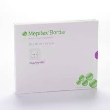 Mepilex Border dressing 15 x 15cm 3 pcs