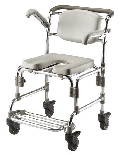 Bath Aluminum Transport Chair