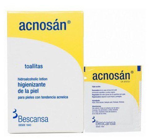 Bescansa Acnosan 20 Wipes