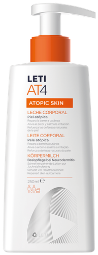 AT4 Leche Corporal Pieles At&oacute;picas 250 ml