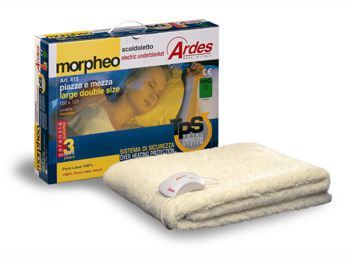 Heated electric beds 100% Wool