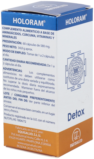 Equisalud Holoram Detox Capsules
