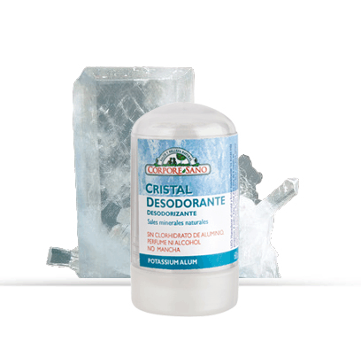 Corpore Sano Deodorant Mineral Potassium Aluminum and Aloe Vera 60 g
