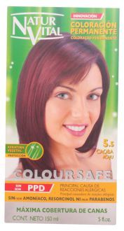 Naturaleza y Vida Dye Permanent Coloursafe 5.5-Mahogany 150 ml