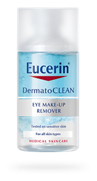 Eucerin Dermatoclean eye make-up remover 125 milliliters for all skin types