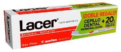 Fluoride toothpaste 125 ml + brush + 20% free