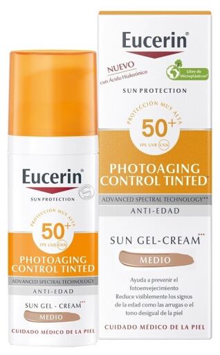 Eucerin Sun Protection Photoaging Control Tinted Medium SPF 50+ 50 ml