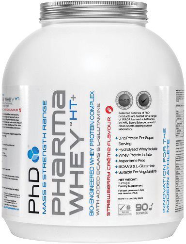 Pharma Whey HT+ Vanilla creme 2270 Gr