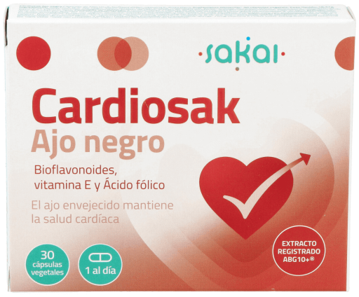 Sakai Cardiosak Black Garlic 30 Capsules