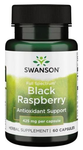 Swanson Full Spectrum Black Raspberry 425 mg 60 Capsules