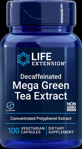 Mega Green Tea Extract 100 Vegetable Capsules