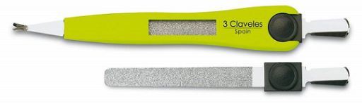 Stainless steel cutter with file 12, 5 cm