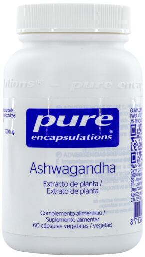 Pure Encapsulations Ashwagandha 60 Capsules