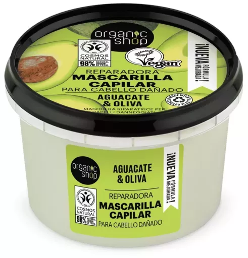 Organic Shop Avocado-Olive Repairing Hair Mask 250 ml