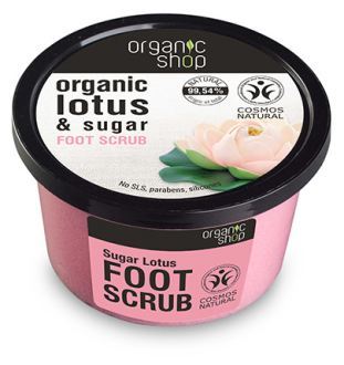 Organic Shop Sugar Lotus Foot Scrub 250 ml