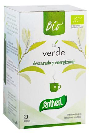 Santiveri Organic Green Tea Infusion 20 Units