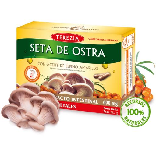 Terezia Sea Buckthorn Oyster Mushroom 60 Capsules