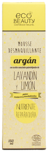 Organic Argan Make-up Remover Mousse 150 ml